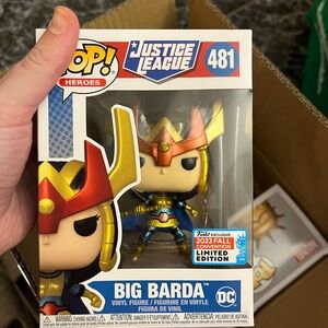 Funko POP! Vinyl Figure Justice League Big Barda #481 Convention 2023 Fall